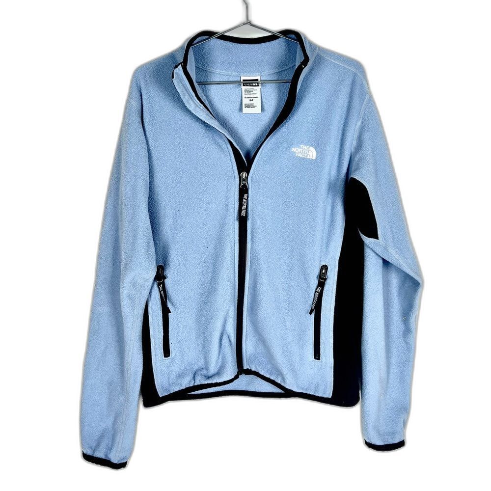 Vintage North Face Y2K Periwinkle Zip Up Jacket